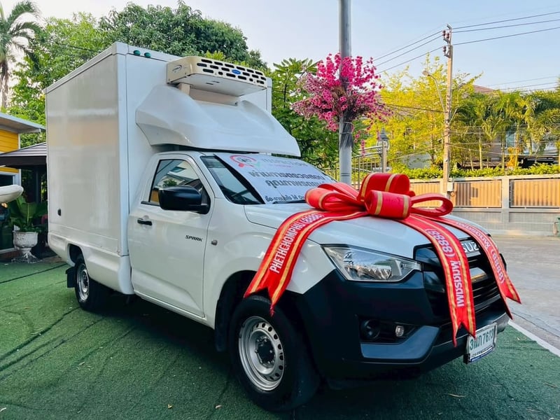 ~ ISUZU D-MAX SPARK 1.9 B MT ปี 2022  ~ราคาถูกที่สุด: (ได้ D-Max ปี 22 + ตู้ทำความเย็น ไมล์ 8 หมื่น ในราคานี้ คุ้มที่สุดในตลาด!) ~พร้อมตู้ทำความเย็น: ตู้สภาพดี สูง 1.60 เมตร 