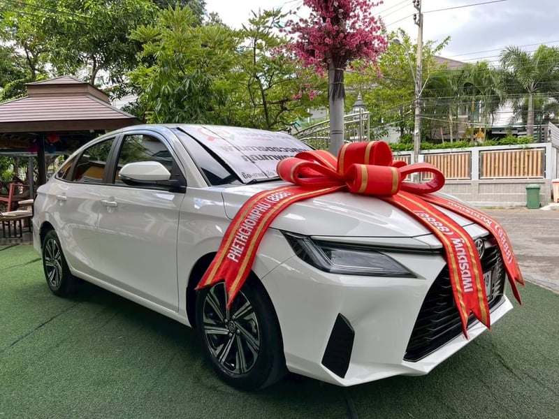 #Toyota Yaris ATIV Smart CVTเครื่อง1.2c . AUTO  ปี 2025  ดีไซน์สวยงามและทันสมัย  