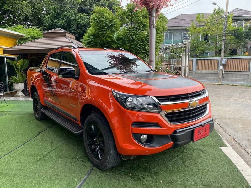 #CHEVROLET COLORADO 4 ประตู  High Country Storm  เครื่อง2.5cc.AUTO ปี 2018 ~สีส้ม–ดำ เท่ดุดันไม่ซ้ำใคร 