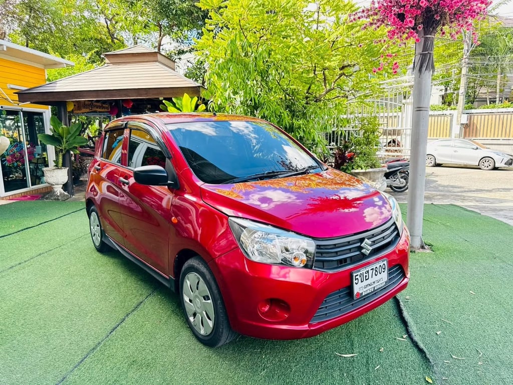 #SUZUKI CELERIO GL UP CVTเครื่อง1.0cc. ไมล์แท้วิ่งน้อยคะ12,xxxกิโล ปี 2024 