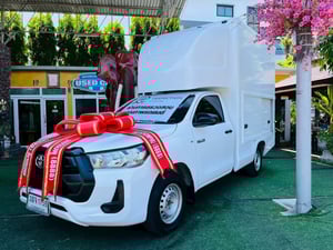  TOYOTA REVO SINGLE CAB รุ่น ENTRYเครื่อง2.4cc. เกียร์ธรรมดา ปี 2021 ~พร้อมตู้บรรทุก CARRYBOY: