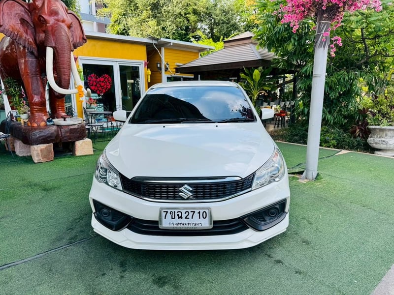 #Suzuki Ciaz รุ่น GL เครื่อง1.2cc. Auto ปี 2022ไมล์แท้วิ่งน้อยคะ18,xxxกว่ากิโลคะ ประหยัดน้ำมัน ขับนุ่ม นั่งสบาย