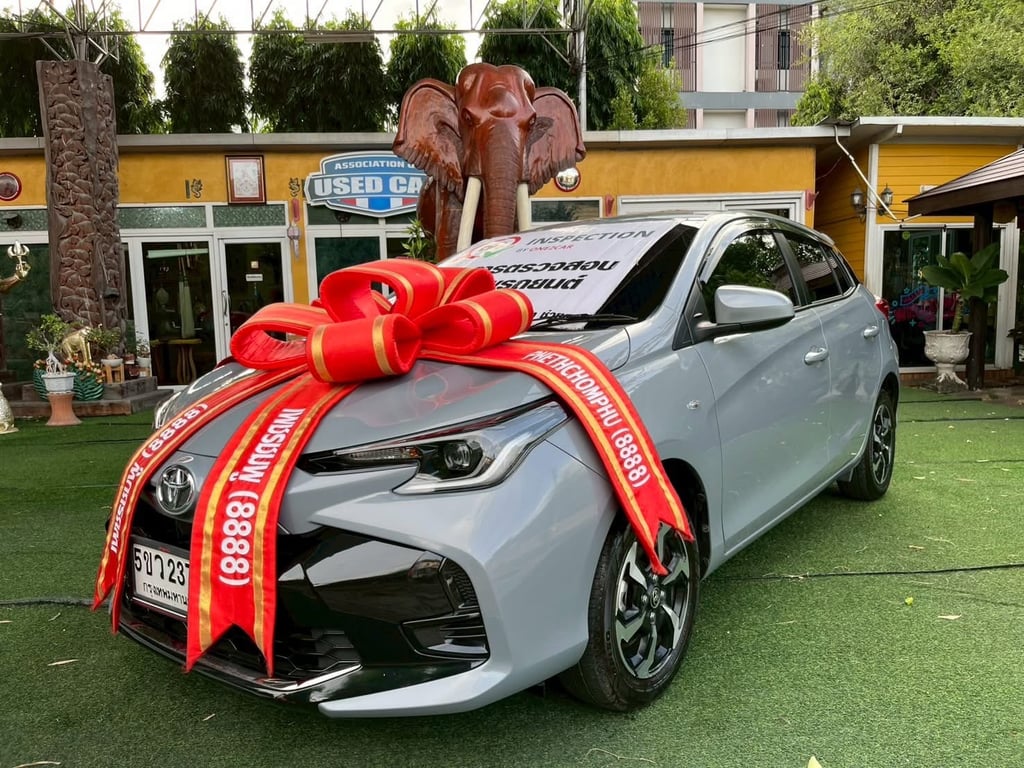 TOYOTA YARIS รุ่น SPORT เครื่อง 1.2cc. AUTO ปี2024 TOYOTA YARIS รุ่น SPORT เครื่อง 1.2cc. AUTO ปี2024