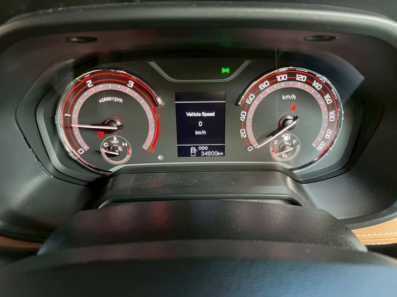  MG Extender  Giant Cab Grand X เครื่อง 2.0cc.ปี2022 ไมล์แท้ 34,xxx กม. เครื่องดีเซล เกียร์ธรรมดา 