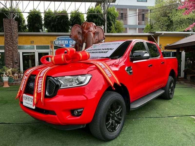  #FORD RANGER DOUBLE CABรุ่น  XLT OPENCAB  HI-RIDER เครื่อง2.2cc.AUTO ปี2022