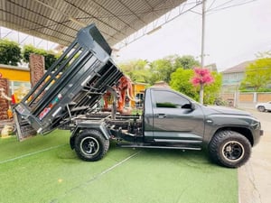 ~#MITSUBISHI TRITON 2.4 PRO 4WD MT ปี 2025 ~ไมล์แท้ 22,xxx กม ~พร้อมติดตั้ง ดัมฟ์ไฟฟ้า แข็งแรง ทรงพลัง ยกได้สูงมากคะ