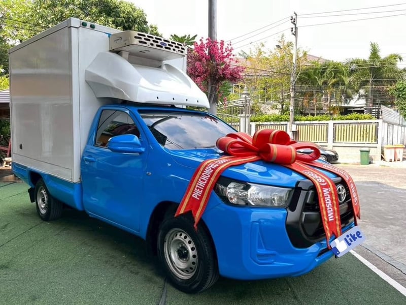 ~TOYOTA REVO SINGLE CAB ENTRY (MT) ปี 2021ป้าย3993 ~พร้อมตู้บรรทุกทำความเย็น สูง 1.60 ม. พร้อมวิ่งงาน! ~TOYOTA REVO SINGLE CAB ENTRY (MT) ปี 2021ป้าย3993 ~พร้อมตู้บรรทุกทำความเย็น สูง 1.60 ม. พร้อมวิ่งงาน!