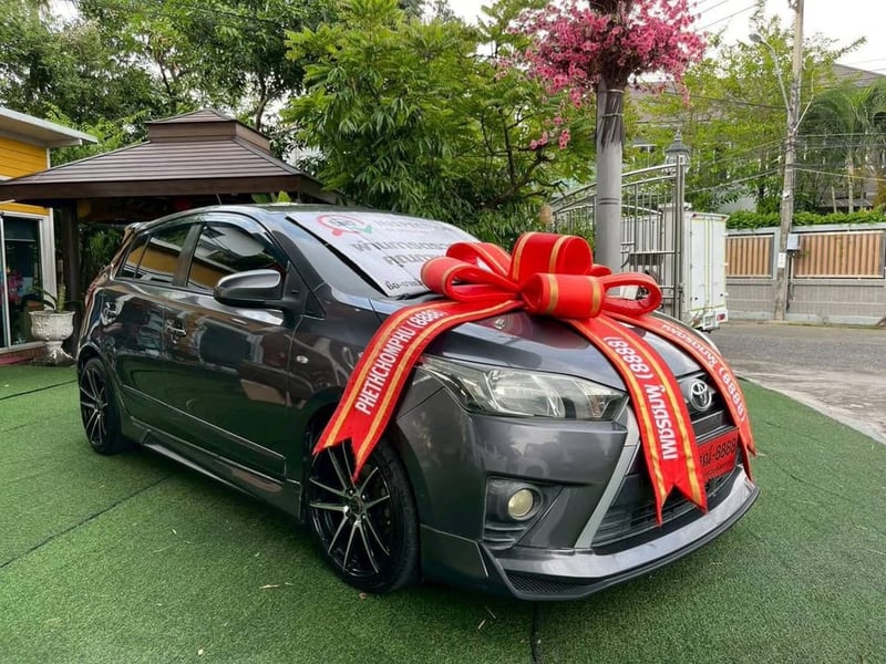  รถToyota YARIS ตัว E เครื่อง1.2cc.   ปี2014 ไมล์แท้ 176,xxx กม.  เครื่องเบนซิน เกียร์AUTO ฟรีดาวน์