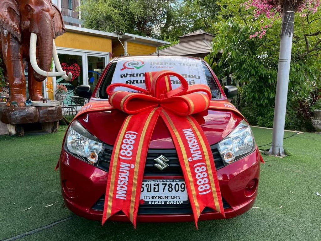   Suzuki Celerio รุ่น GL UP CVTเครื่อง1.0cc. AUTO ปี 2024 ไมล์แท้100%คะวิ่งน้อยมากๆคะ,xxxกิโล ฟรีดาวน์ 