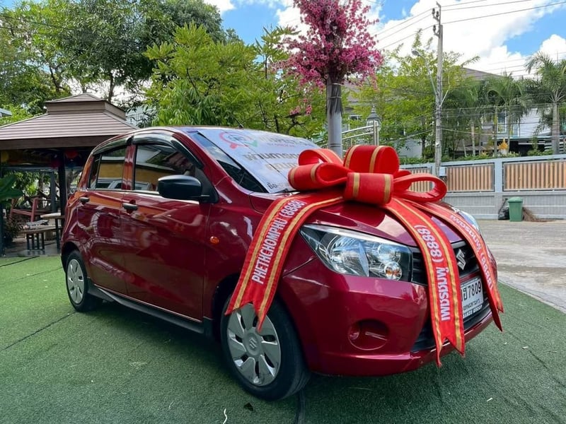 Suzuki Celerio รุ่น GL UP เครื่อง1.0cc. AUTO ปี 2024 ไมล์แท้100%คะวิ่งน้อยมากๆคะ12,xxxกิโล ฟรีดาวน์ Suzuki Celerio รุ่น GL UP เครื่อง1.0cc. AUTO ปี 2024 ไมล์แท้100%คะวิ่งน้อยมากๆคะ12,xxxกิโล ฟรีดาวน์