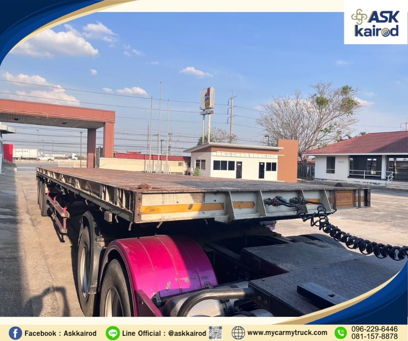 Hino Series 700 เครื่องยนต์ E13C , 400 แรงม้า 3 เพลา ปี2021