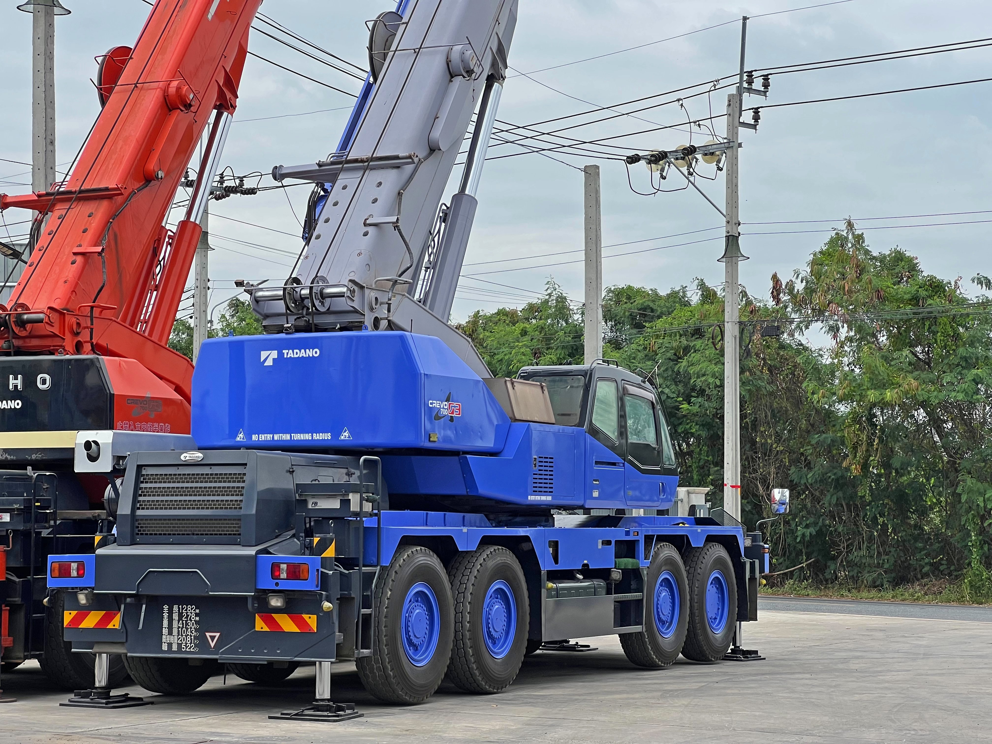 รถเครน 60 ตัน 8 ล้อ TADANO GR600N-2 ปี 2012