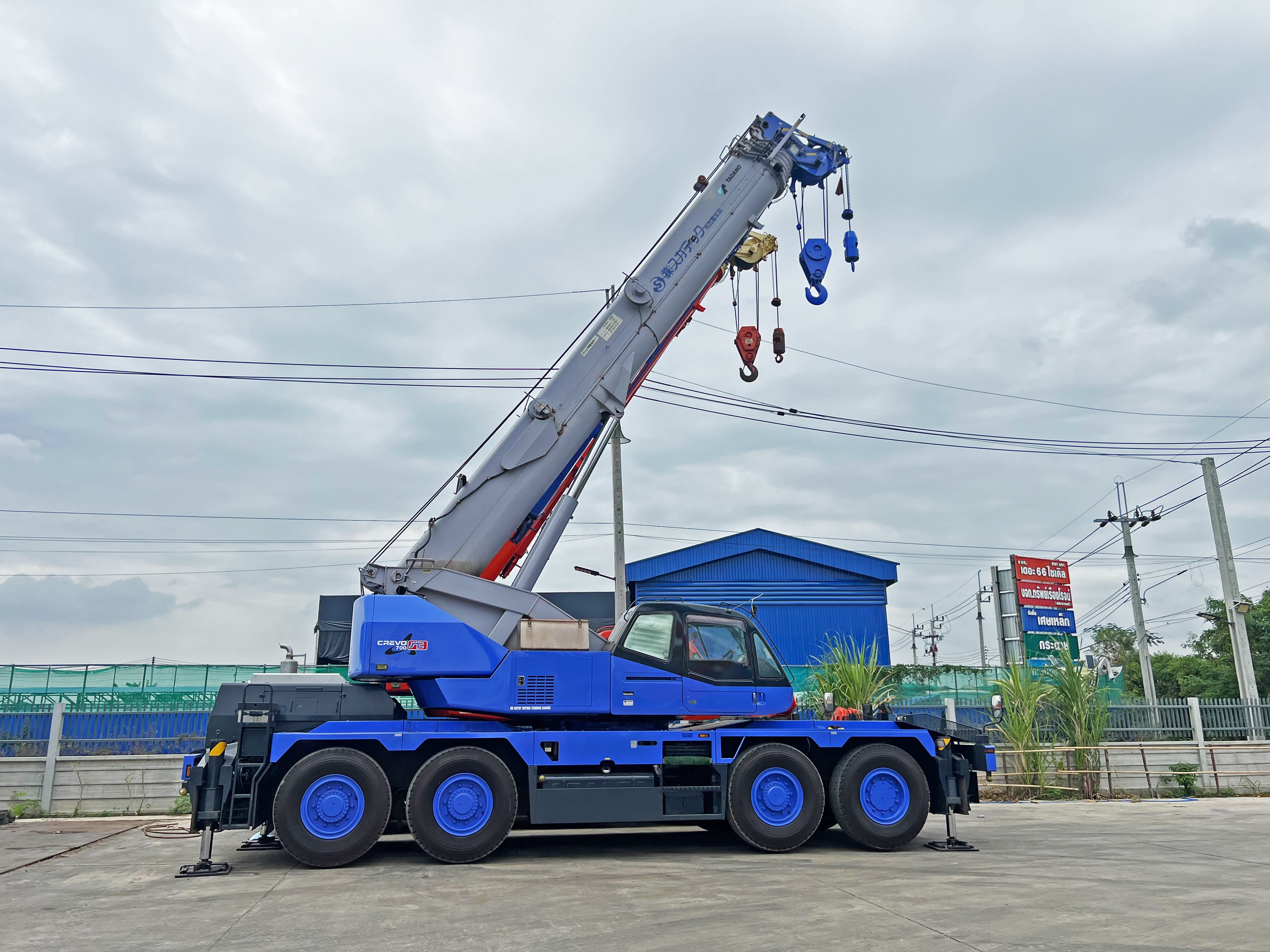 รถเครน 60 ตัน 8 ล้อ TADANO GR600N-2 ปี 2012