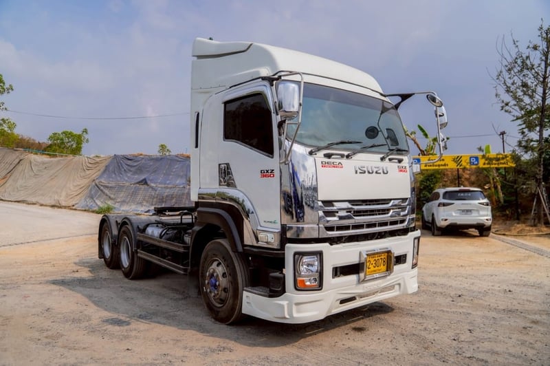 ISUZU GXZ 360แรงม้า รถบรรทุก หัวลาก 10ล้อ หัวลาก เฉพาะหัว ปี2015 ISUZU GXZ 360แรงม้า รถบรรทุก หัวลาก 10ล้อ หัวลาก เฉพาะหัว ปี2015
