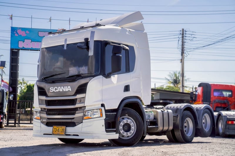SCANIA P360 360แรงม้า รถบรรทุก หัวลาก 10ล้อ หัวลาก เฉพาะหัว ปี2019 เลขไมล์ 292,626 กม.