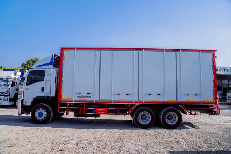 ISUZU FTR 240แรงม้า รถบรรทุก 10ล้อ ตู้แห้ง ปี2021 ISUZU FTR 240แรงม้า รถบรรทุก 10ล้อ ตู้แห้ง ปี2021