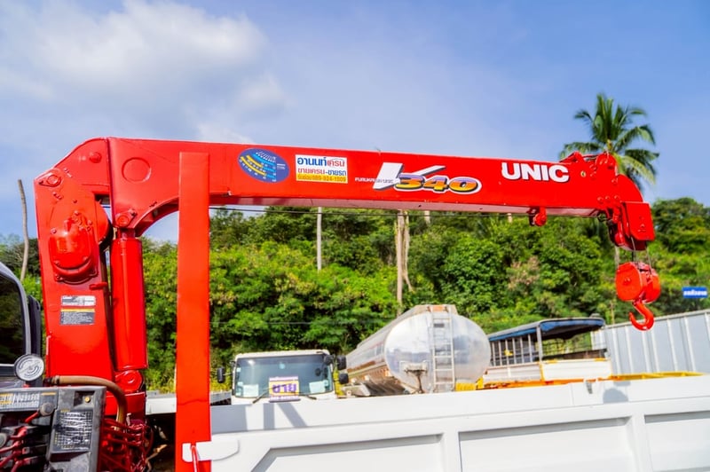 รถเครน ISUZU FRR 210แรงม้า รถบรรทุก 6ล้อ กระบะเหล็กติดเครน ปี2019 รถเครน ISUZU FRR 210แรงม้า รถบรรทุก 6ล้อ กระบะเหล็กติดเครน ปี2019