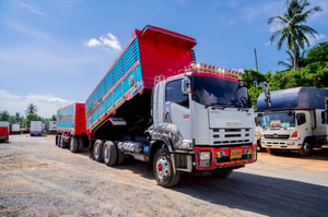 ISUZU GXZ 360 พ่วงดั้ม แม่+ลูก ISUZU GXZ 360 พ่วงดั้ม แม่+ลูก