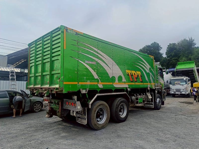 ISUZU FXZ 360แรงม้า รถบรรทุก 10ล้อ ดั้มพ์ ปี2023 เลขไมล์ 100,935 กม. ISUZU FXZ 360แรงม้า รถบรรทุก 10ล้อ ดั้มพ์ ปี2023 เลขไมล์ 100,935 กม.