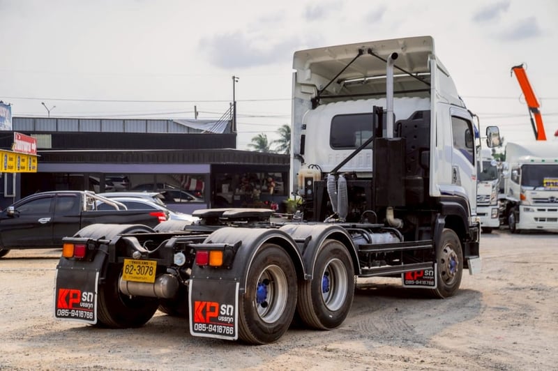ISUZU GXZ 360แรงม้า รถบรรทุก หัวลาก 10ล้อ หัวลาก เฉพาะหัว ปี2015 ISUZU GXZ 360แรงม้า รถบรรทุก หัวลาก 10ล้อ หัวลาก เฉพาะหัว ปี2015
