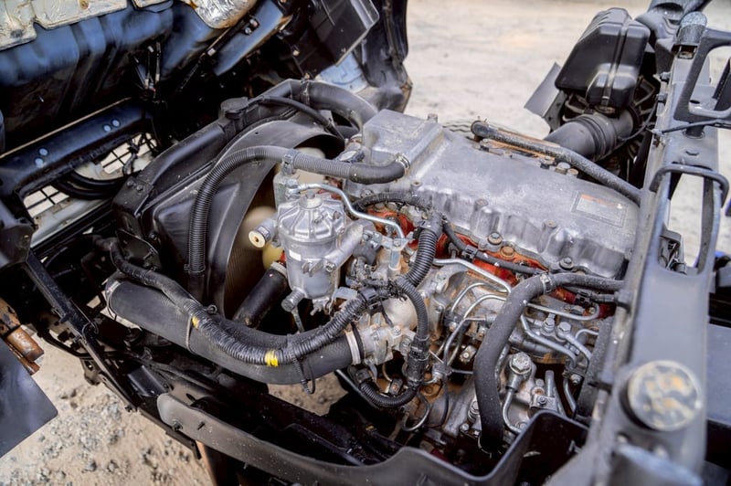 HINO FC 175แรงม้า รถบรรทุก 6ล้อ โม่ผสมปูน ปี2017