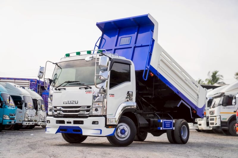 ISUZU FRR 240แรงม้า รถบรรทุก 6ล้อ ดั้มพ์ ปี2026 เลขไมล์ 20,746 กม.