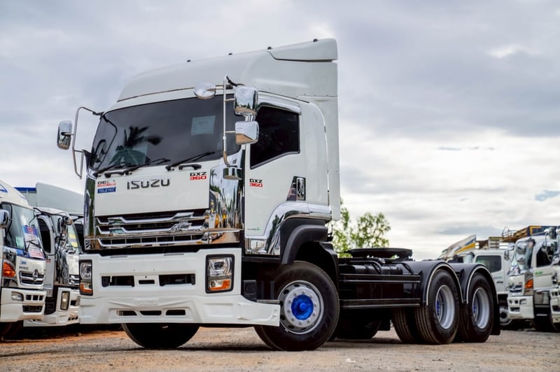 ISUZU GXZ 360แรงม้า รถบรรทุก หัวลาก 10ล้อ หัวลาก เฉพาะหัว ปี2022