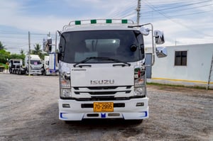ISUZU FRR 190แรงม้า รถบรรทุก 6ล้อ โม่ผสมปูน ปี2018 เลขไมล์ 79,570 กม.
