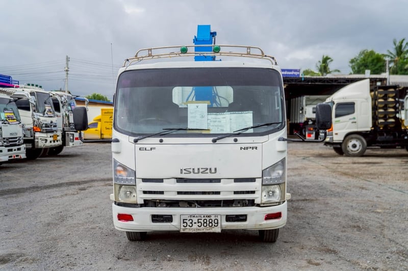 ISUZU NPR 150แรงม้า รถบรรทุก 6ล้อ กระบะเหล็กติดเครน ปี2013 เลขไมล์น้อยกว่า 100,000 กม. ISUZU NPR 150แรงม้า รถบรรทุก 6ล้อ กระบะเหล็กติดเครน ปี2013 เลขไมล์น้อยกว่า 100,000 กม.