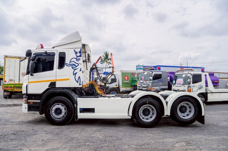 SCANIA P360 360แรงม้า รถบรรทุก หัวลาก 10ล้อ หัวลาก เฉพาะหัว ปี2019
