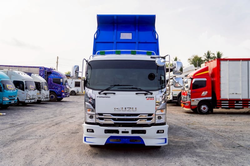 ISUZU FRR 240แรงม้า รถบรรทุก 6ล้อ ดั้มพ์ ปี2026 เลขไมล์ 20,746 กม.