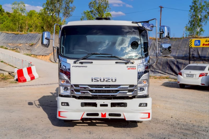 ISUZU FRR 210แรงม้า รถบรรทุก 6ล้อ โม่ผสมปูน ปี2026 เลขไมล์ 36,442 กม.