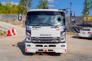 ISUZU FRR 210แรงม้า รถบรรทุก 6ล้อ โม่ผสมปูน ปี2026 เลขไมล์ 36,442 กม.