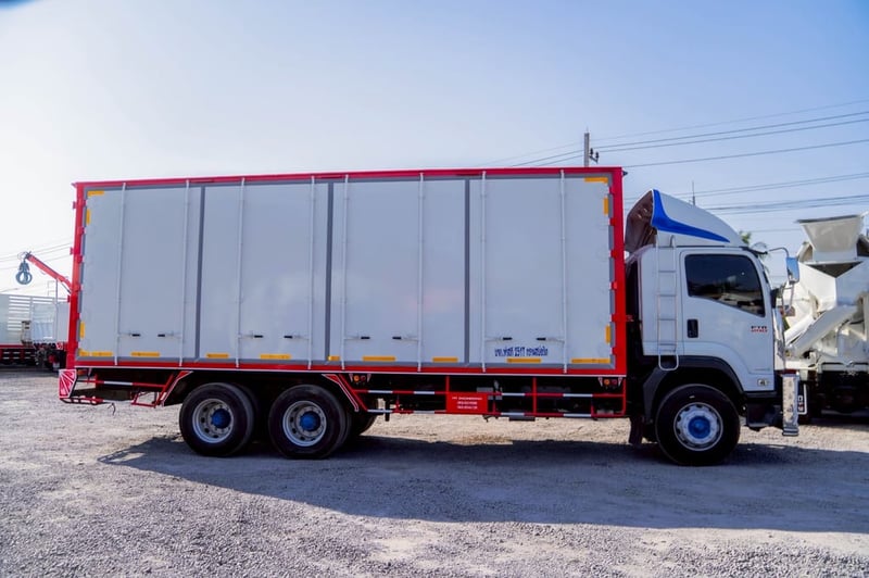 ISUZU FTR 240แรงม้า รถบรรทุก 10ล้อ ตู้แห้ง ปี2021 ISUZU FTR 240แรงม้า รถบรรทุก 10ล้อ ตู้แห้ง ปี2021