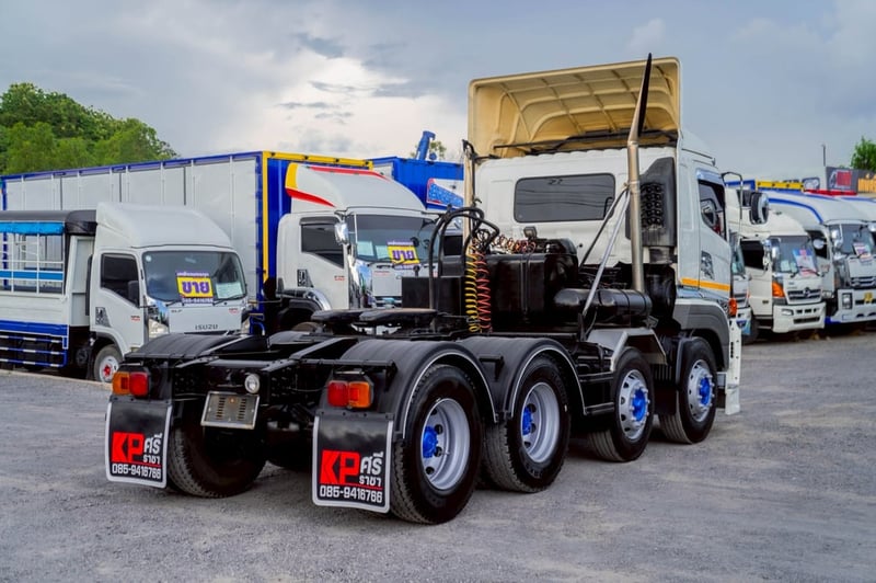 HINO VICTOR FM 344แรงม้า รถบรรทุก 10ล้อ หัวลาก เฉพาะหัว ปี2016