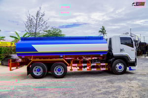 รถน้ำ ISUZU FVZ 300แรงม้า รถบรรทุก 10ล้อ บรรทุกน้ำ ปี2016