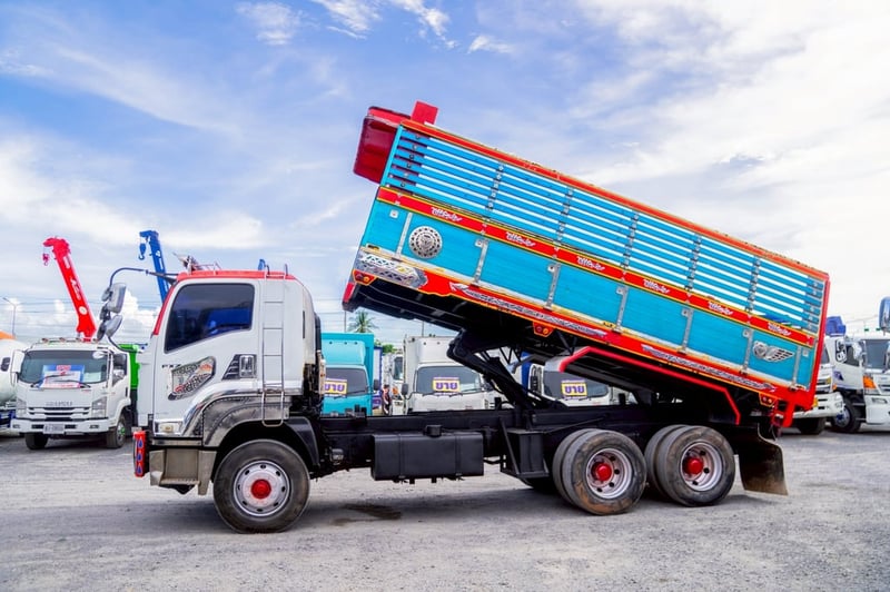 ISUZU GXZ 360แรงม้า รถบรรทุก 10ล้อ ดั้มพ์ แม่+ลูก ISUZU GXZ 360แรงม้า รถบรรทุก 10ล้อ ดั้มพ์ แม่+ลูก