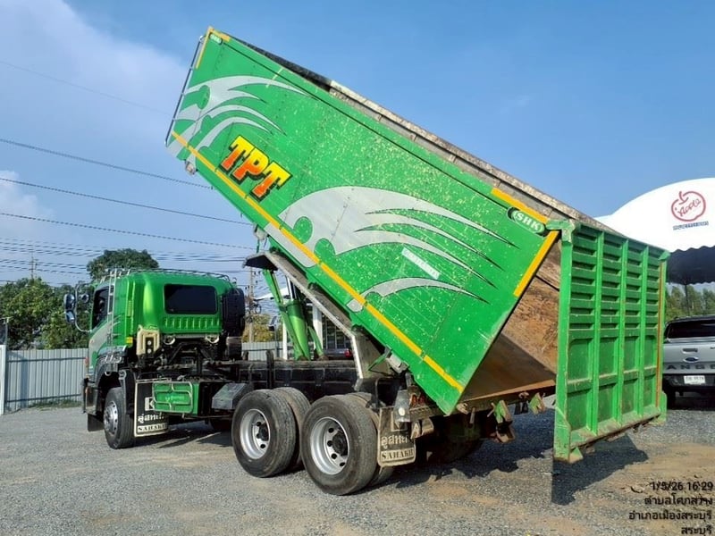ISUZU FXZ 360แรงม้า รถบรรทุก 10ล้อ ดั้มพ์ ปี2023 เลขไมล์ 100,935 กม. ISUZU FXZ 360แรงม้า รถบรรทุก 10ล้อ ดั้มพ์ ปี2023 เลขไมล์ 100,935 กม.