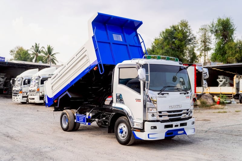 ISUZU FRR 240แรงม้า รถบรรทุก 6ล้อ ดั้มพ์ ปี2026 เลขไมล์ 20,746 กม.