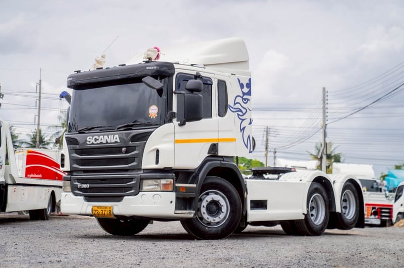 SCANIA P360 360แรงม้า รถบรรทุก หัวลาก 10ล้อ หัวลาก เฉพาะหัว ปี2019