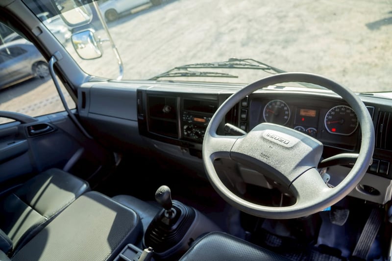 ISUZU FRR 210แรงม้า รถบรรทุก 6ล้อ ตู้เย็น ปี2024 เลขไมล์ 36,442 กม.