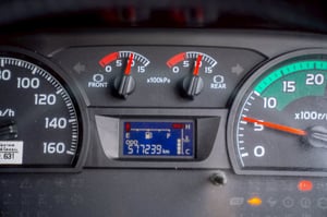 HINO FL 260แรงม้า รถบรรทุก 10ล้อ ตู้แห้ง ปี2017