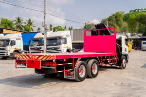 HINO FG 212แรงม้า รถบรรทุก 6ล้อ กระบะเหล็กติดเครน ปี2013 HINO FG 212แรงม้า รถบรรทุก 6ล้อ กระบะเหล็กติดเครน ปี2013