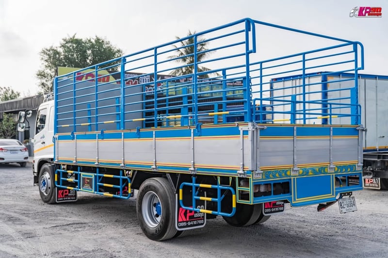 HINO FG 212แรงม้า รถบรรทุก 6ล้อ กระบะคอกสูง ปี2013 เลขไมล์ 42,331 กม. HINO FG 212แรงม้า รถบรรทุก 6ล้อ กระบะคอกสูง ปี2013 เลขไมล์ 42,331 กม.