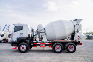 ISUZU FXZ 360แรงม้า รถบรรทุก 10ล้อ โม่ผสมปูน ปี2014