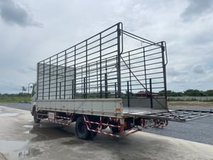 ISUZU FRR 190แรงม้า รถบรรทุก 6ล้อ กระบะคอกสูง ปี2012 เลขไมล์ 133,333 กม.