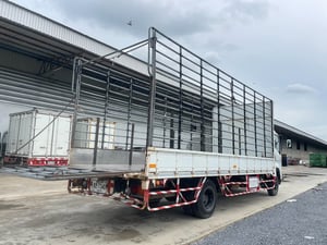 ISUZU FRR 190แรงม้า รถบรรทุก 6ล้อ กระบะคอกสูง ปี2012 เลขไมล์ 133,333 กม.