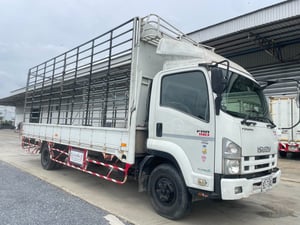ISUZU FRR 190แรงม้า รถบรรทุก 6ล้อ กระบะคอกสูง ปี2012 เลขไมล์ 133,333 กม.