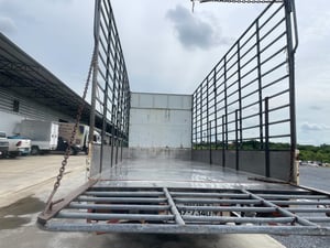 ISUZU FRR 190แรงม้า รถบรรทุก 6ล้อ กระบะคอกสูง ปี2012 เลขไมล์ 133,333 กม.