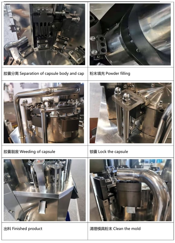 Automatic Capsule Filling Machine NJP-400c 